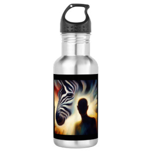 Bouteille D'eau Spirit Animal Zebra 2