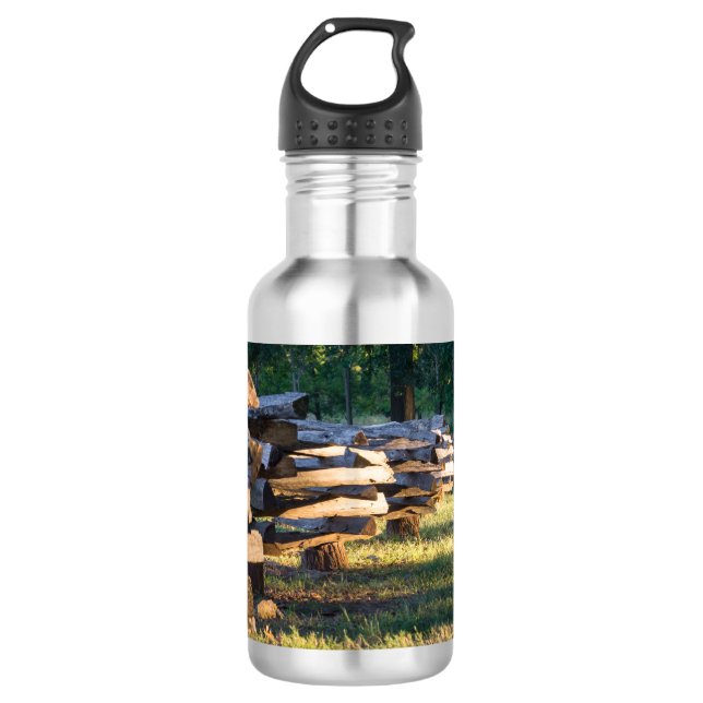 Bouteille D'eau Split Rail Fence Water Bottle (Devant)