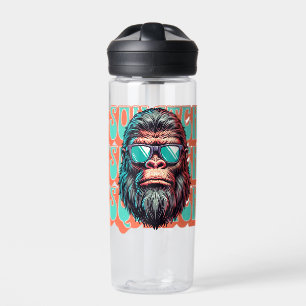 Bouteille D'eau Squatch vintage Retro Style Comic Pop Art