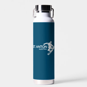 Bouteille D'eau St. Anton Autriche Snowboarder