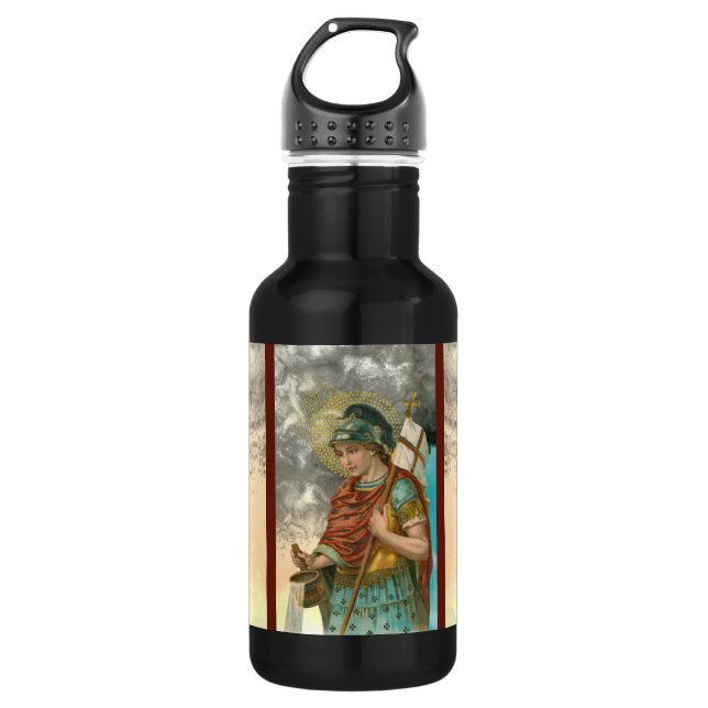 Bouteille D'eau St. Florian avec seau (Fumée; M 019) (Devant)