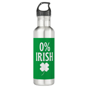 Bouteille D'eau St Patrick's Day 0% irlandais