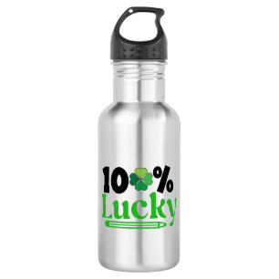 Bouteille D'eau St Patrick's Day 100 % Lucky -61101