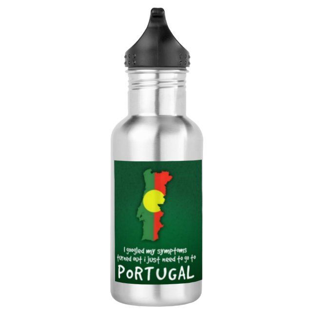 Bouteille D'eau Stainless Steel Water Bottle - Go To Portugal (Droite)