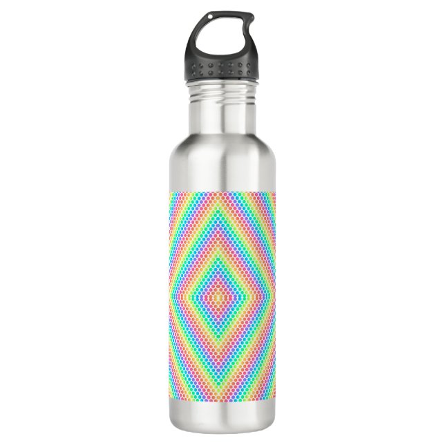 Bouteille D'eau Stainless steel water bottle with a vibrant (Devant)
