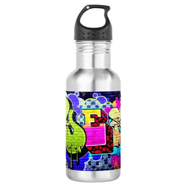 Bouteille D'eau Stainless Steel Water Bottle Yes Graffiti (Devant)