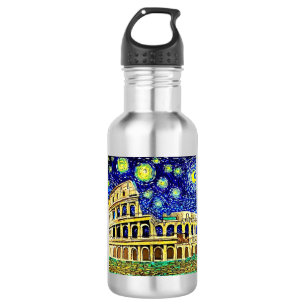 Bouteille D'eau Starry Night Rome Italie