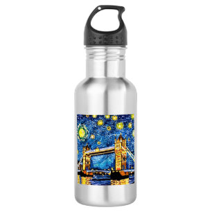 Bouteille D'eau Starry Starry Night Londres Angleterre