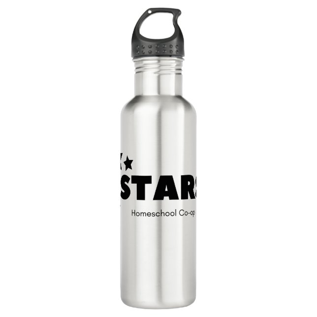 Bouteille D'eau STARS école à domicile co-op Water Bottle (Devant)