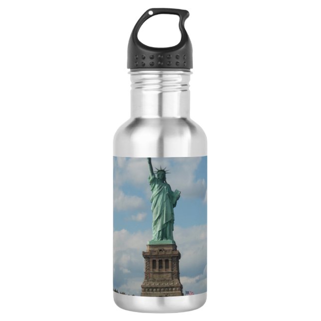 Bouteille d'eau : Statue de la liberté (Devant)