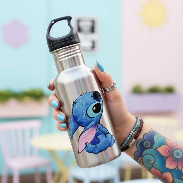 Bouteille D'eau Stitch Stainless Steel Water Bottle (Créateur téléchargé)