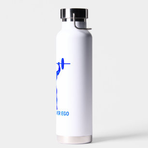 Bouteille D'eau Strength Over Ego - Bodybuilding and Powerlifting