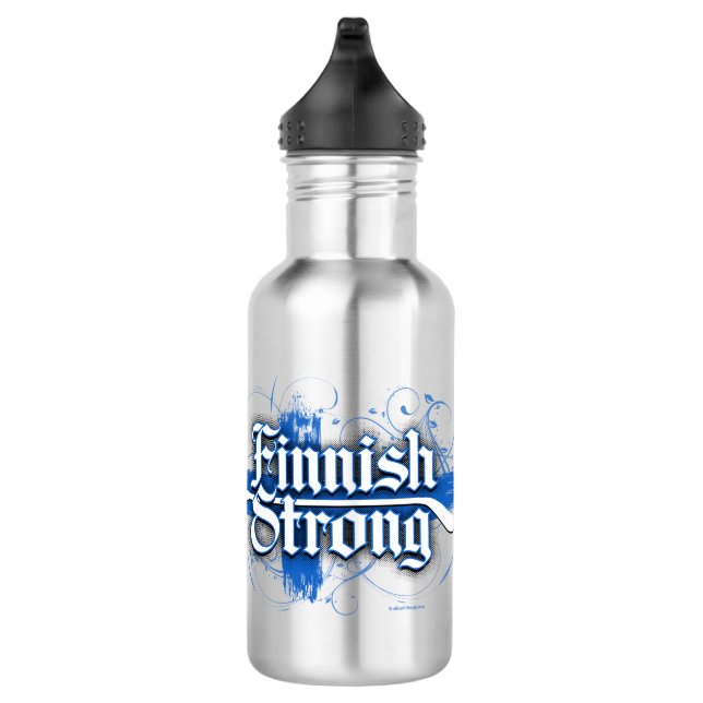 Bouteille D'eau Strong finlandais (Hockey) (Droite)
