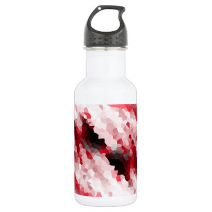 Bouteille D'eau Structure en polygone rose cristal