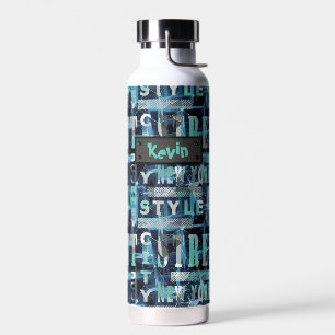 Bouteille D'eau Style urbain.