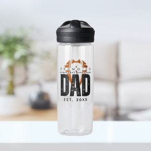 Bouteille D'eau Stylish Promu À Papa Nouvelle Fête des pères Papa