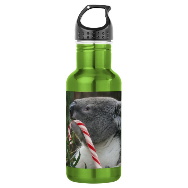 Bouteille D'eau Sucre de canne de Noël australien Koala (Devant)