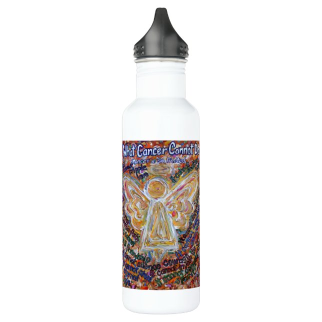 Bouteille D'eau Sud-Ouest Ce que le cancer ne peut pas faire Angel (Gauche)
