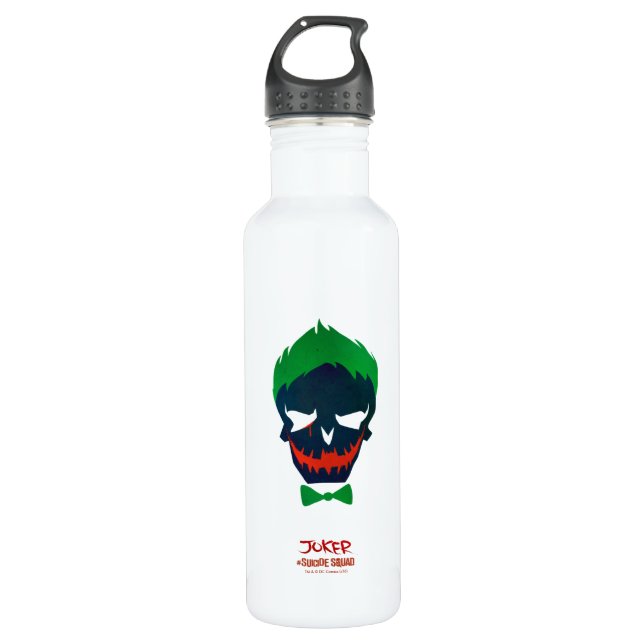 Bouteille D'eau Suicide Squad | Joker Head Icon (Devant)