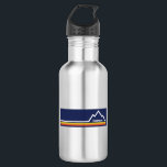 Bouteille D'eau Sundance, Utah<br><div class="desc">La simplicité rustique du Sundance Mountain Resort est agrémentée de 2000 hectares de nature sauvage protégée au pied de 4000 mètres du mont Timpanogos. Ce grand design vintage est rétro</div>