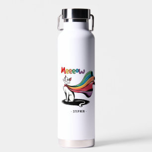 Bouteille D'eau Super Cat Meeeow - Rainbow Cape Pride Cat