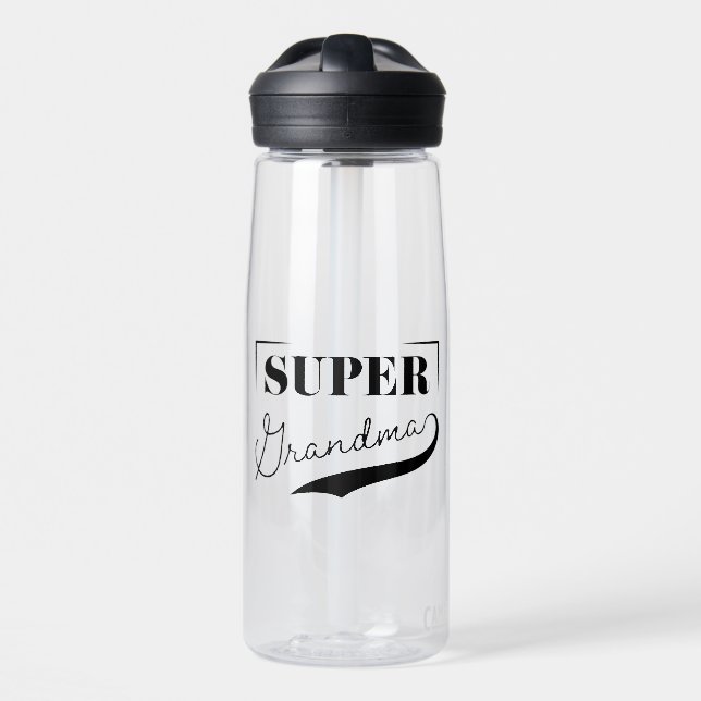 Bouteille D'eau Super grand-mère (Avant)