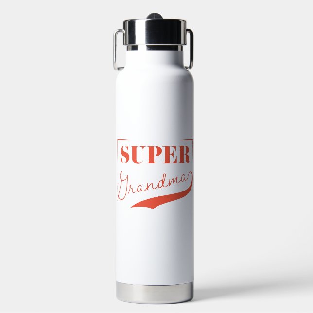Bouteille D'eau Super grand-mère (Salle de sport)