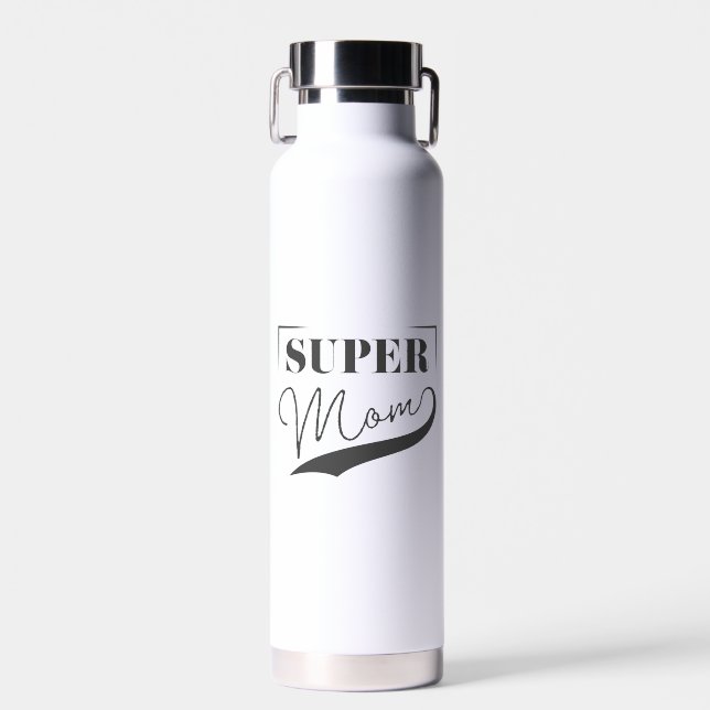 Bouteille D'eau Super Maman (Avant)