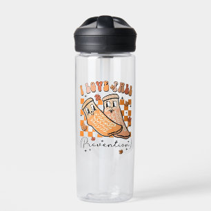 Bouteille D'eau Super Retro I Love Fall Prevention Drôle