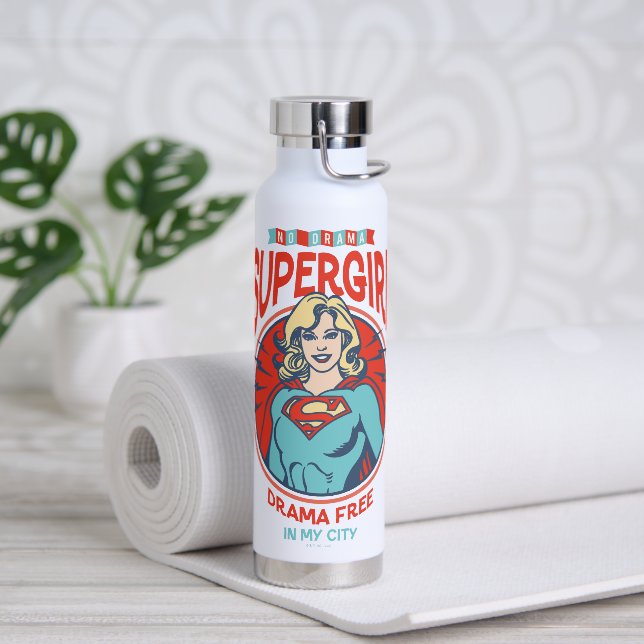 Bouteille D'eau Supergirl Drame Gratuit Dans Ma Ville (Yoga)