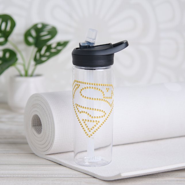 Bouteille D'eau Supergirl Studded S-Shield (Yoga)