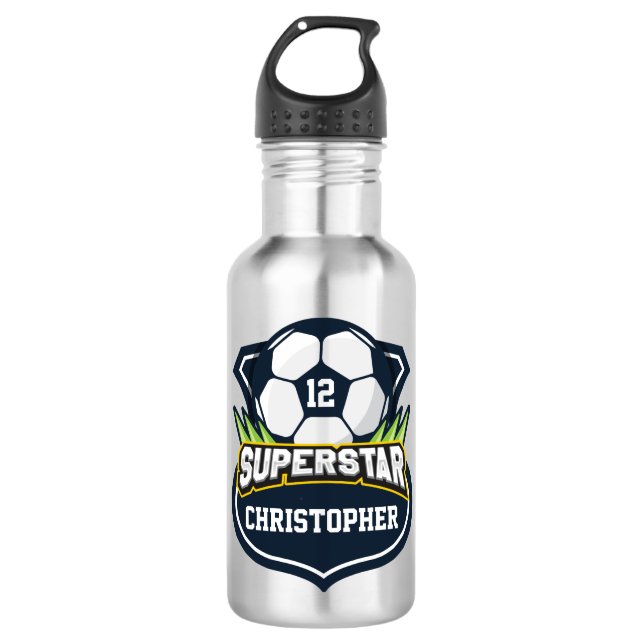 Bouteille D'eau Superstar Soccer Kids (Devant)