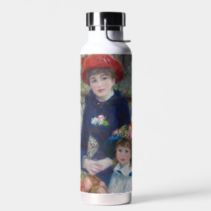 Bouteille D'eau Sur la terrasse, portrait impressionniste, Renoir