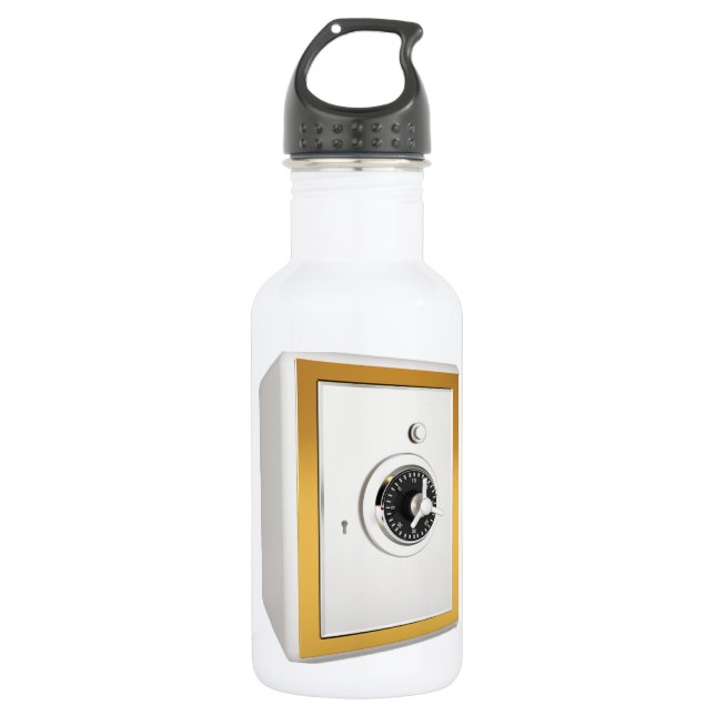 Bouteille d'eau sûre verrouillée (Devant)