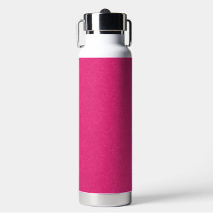 Bouteille D'eau Surface rose texturée avec un motif subtil en spir