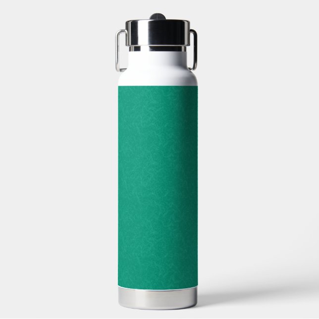 Bouteille D'eau Surface texturée sarcelle avec un motif subtil en  (Salle de sport)