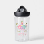 Bouteille D'eau Sweet unicorn<br><div class="desc">Sweet girly unicorn design personnalisé.</div>