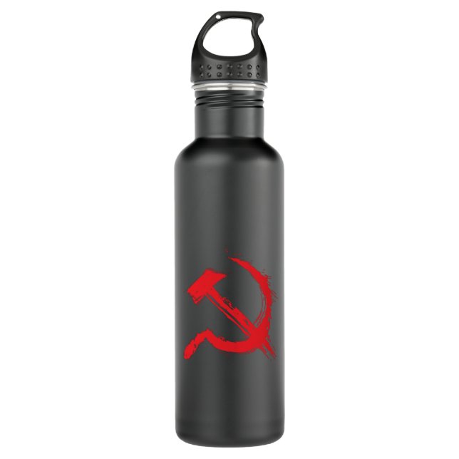Bouteille D'eau Symbole communiste soviétique (Devant)