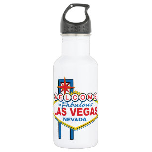Bouteille D'eau SYMBOLE RÉtro DE Las Vegas