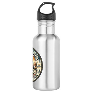 Bouteille D'eau T-Shirt Jésus Conjoint Militaire en Attente Épouse