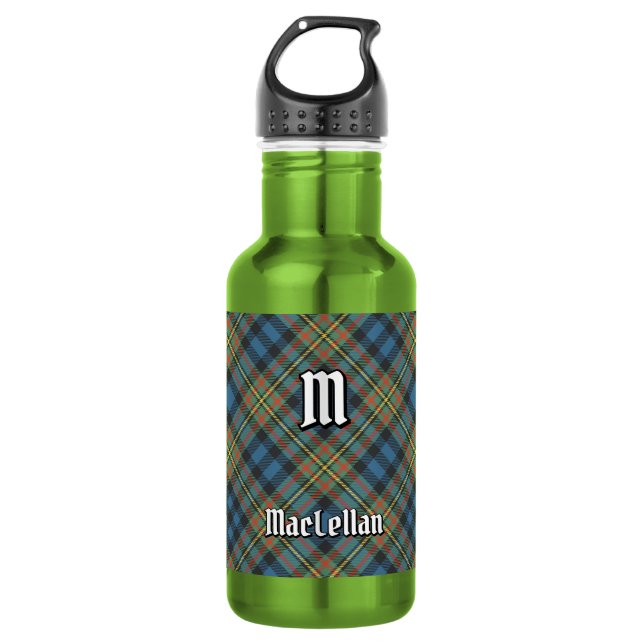 Bouteille D'eau Tartan ancien du clan MacLellan (Devant)