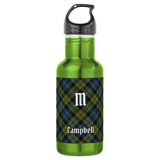 Bouteille D'eau Tartan Campbell (Devant)
