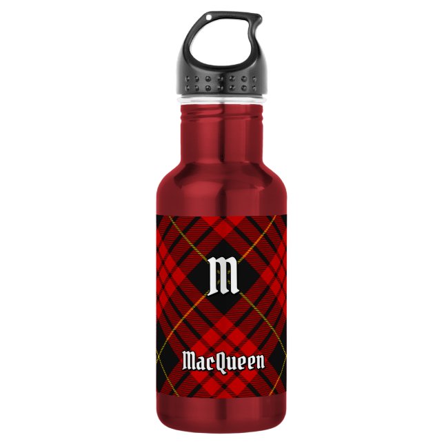 Bouteille D'eau Tartan Clan MacQueen (Devant)
