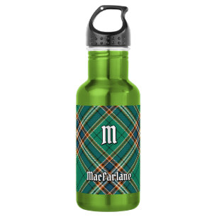 Bouteille D'eau Tartan de chasse ancien du clan MacFarlane