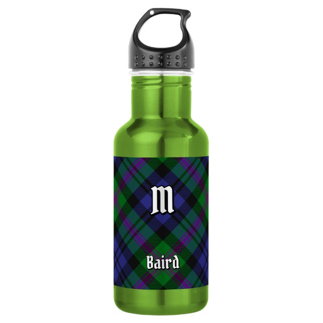 Bouteille D'eau Tartan du clan Baird (Devant)