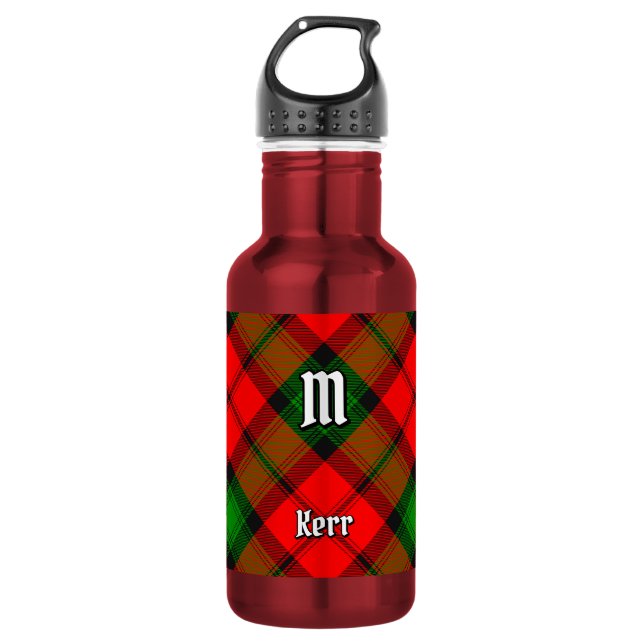 Bouteille D'eau Tartan du clan Kerr (Devant)