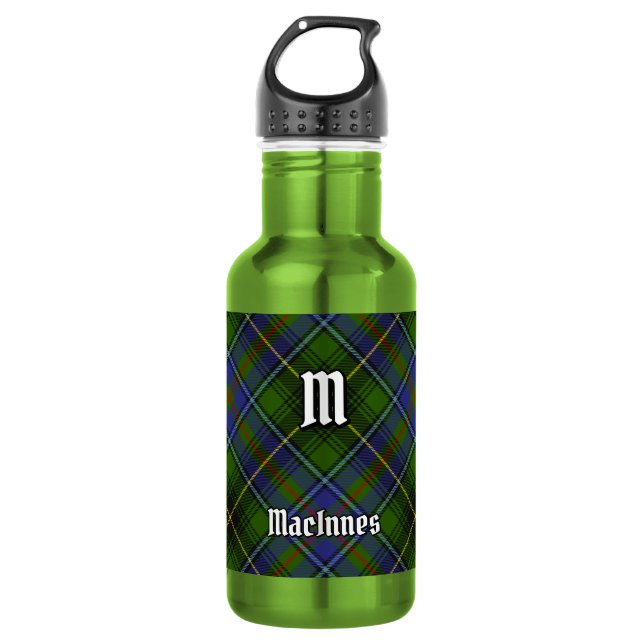 Bouteille D'eau Tartan du clan MacInnes (Devant)