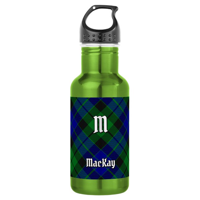 Bouteille D'eau Tartan du clan MacKay (Devant)
