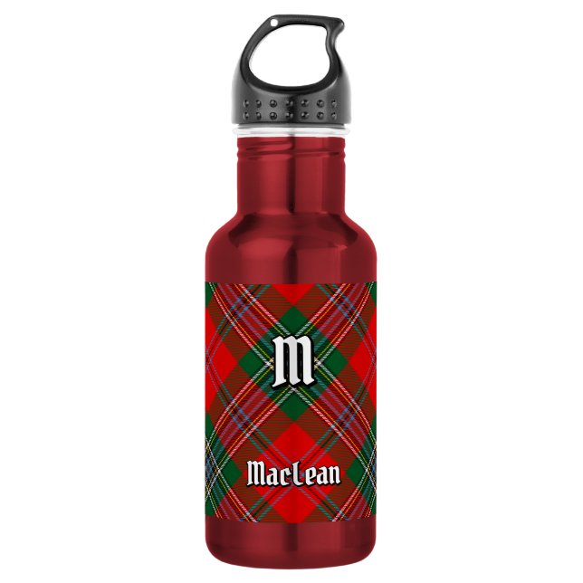 Bouteille D'eau Tartan du clan MacLean (Devant)