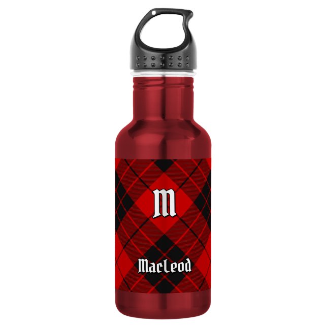 Bouteille D'eau Tartan du clan Macleod de Raasay (Devant)